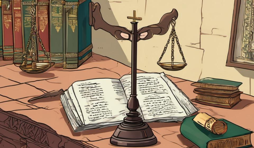 El‑Sayed’s Sharia Comparison Sparks Online Fire — AI-generated editorial illustration