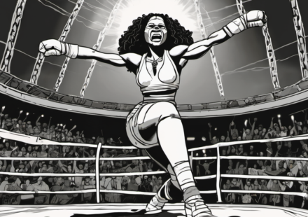 Kali Armstrong Secures Heatwave Spot with Title Unification Match — AI-generated editorial illustration