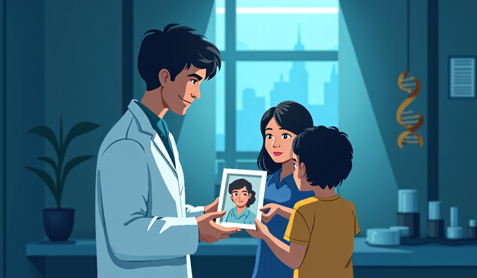 DNA Breakthrough Identifies 9/11 Victim 25 Years After Tragedy — AI-generated editorial illustration