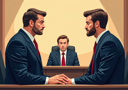 Judge Rejects Maxwell’s New Trial Bid as ‘Rambling’ — AI-generated editorial illustration