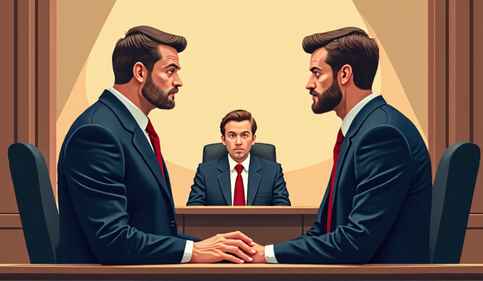 Judge Rejects Maxwell’s New Trial Bid as ‘Rambling’ — AI-generated editorial illustration
