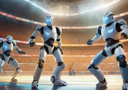 China’s World Humanoid Games: A Glimpse into Tomorrow’s Robotics — AI-generated editorial illustration
