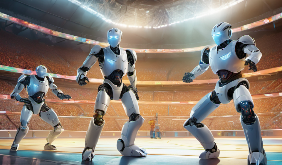 China’s World Humanoid Games: A Glimpse into Tomorrow’s Robotics — AI-generated editorial illustration