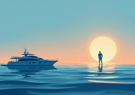 James Blunt Denies Rumors About Hayden Panettiere’s Yacht Incident — AI-generated editorial illustration