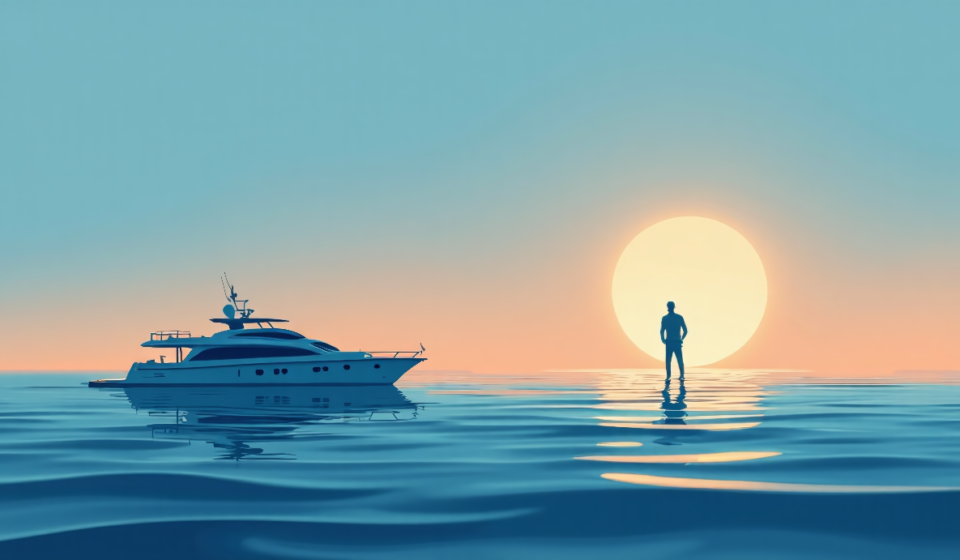 James Blunt Denies Rumors About Hayden Panettiere’s Yacht Incident — AI-generated editorial illustration