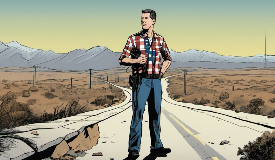 Sean Duffy Defends Reality Show, Fires Back at Pete Buttigieg — AI-generated editorial illustration