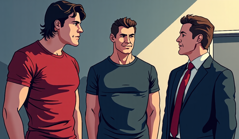 Davey Boy Smith Jr. Appears at WWE Calgary Show, Teases Possible Return — AI-generated editorial illustration