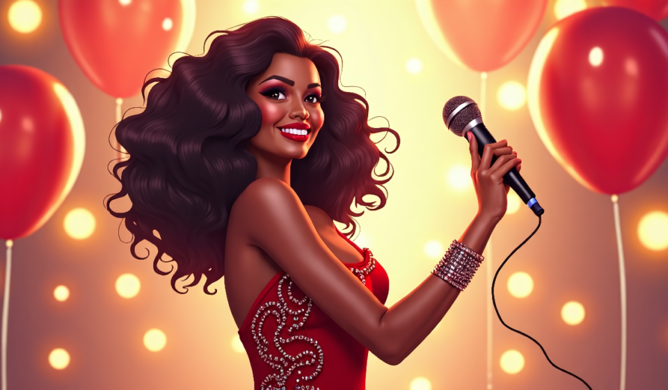 Justine Skye Celebrates 31st Birthday with Stunning Hot Shots — AI-generated editorial illustration