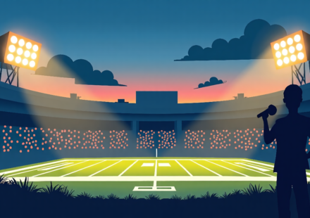 Chris 'The Bear' Fallica Reveals 5 College Football Futures Best Bets — AI-generated editorial illustration