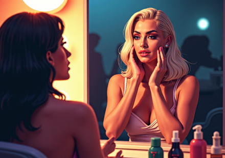Haus Labs: Lady Gaga‑Approved Beauty Line for Instant Star‑Quality Glam — AI-generated editorial illustration