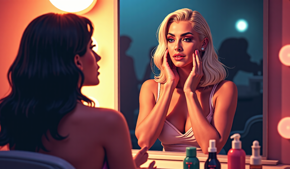 Haus Labs: Lady Gaga‑Approved Beauty Line for Instant Star‑Quality Glam — AI-generated editorial illustration