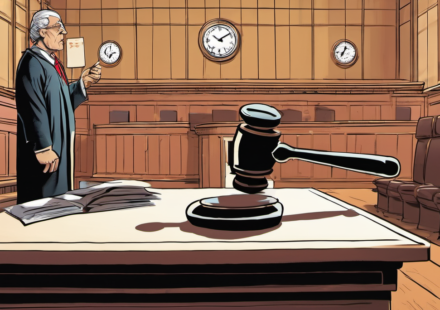 Judge Denies Maxwell’s Prison Release Bid, Ending Latest Plea — AI-generated editorial illustration