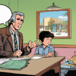 From Child Psychologist to Hollywood Icon: Henry Winkler's Unexpected Career Path — AI-generated editorial illustration