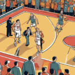 Enes Kanter Freedom Banned From Chicago Sky Home Games After Confrontation — AI-generated editorial illustration