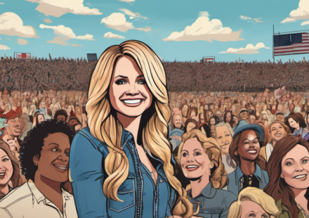 Carly Pearce on Dolly Parton’s Grand Ole Opry Invitation — AI-generated editorial illustration
