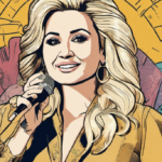 Lauren Alaina Hails Dolly Parton as a Voice for Everyone — AI-generated editorial illustration