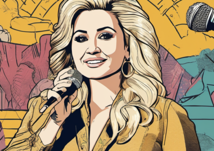 Lauren Alaina Hails Dolly Parton as a Voice for Everyone — AI-generated editorial illustration