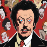 Tim Curry, Iconic Actor of "The Rocky Horror Picture Show," Dies at 80 — AI-generated editorial illustration