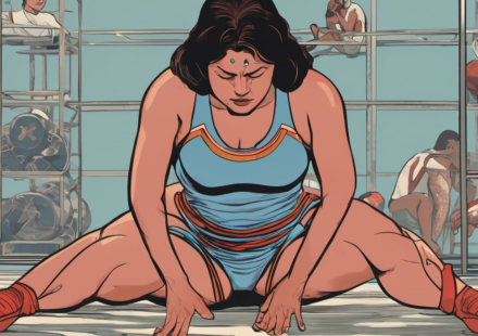 Zoey Serrano Apologizes for WWE Injuries in New Series — AI-generated editorial illustration
