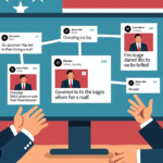 El‑Sayed’s Green New Deal Past Revealed by Deleted Posts — AI-generated editorial illustration