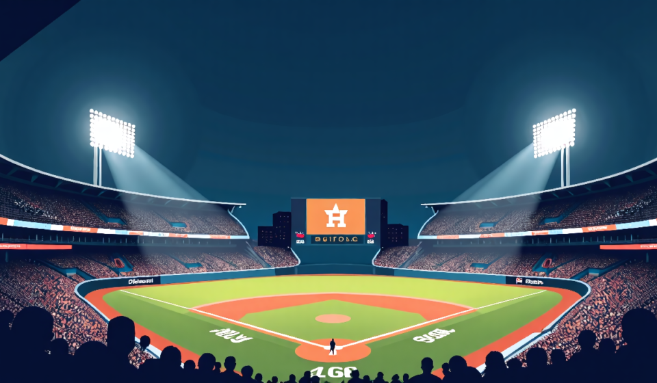 Astros Rally Late to Beat Yankees, Red Sox Hit Grand Slam in Extras — AI-generated editorial illustration
