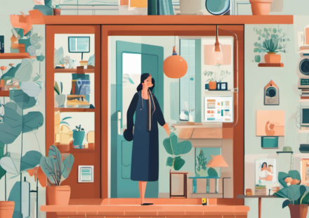 Ring Founder Unveils Privacy Boost Amid Surveillance Fears — AI-generated editorial illustration