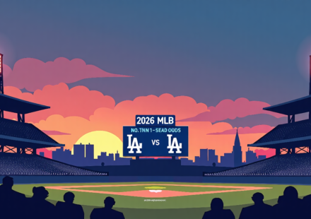 2026 MLB No. 1 Seed Odds: Rays, Dodgers Eye Top Spots — AI-generated editorial illustration