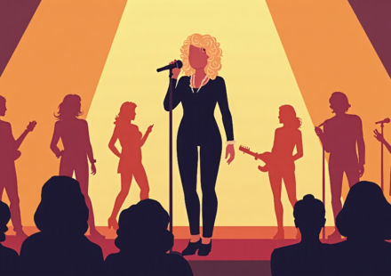 Dolly Parton’s Enduring Legacy: How She Shaped Female Singer‑Songwriters — AI-generated editorial illustration