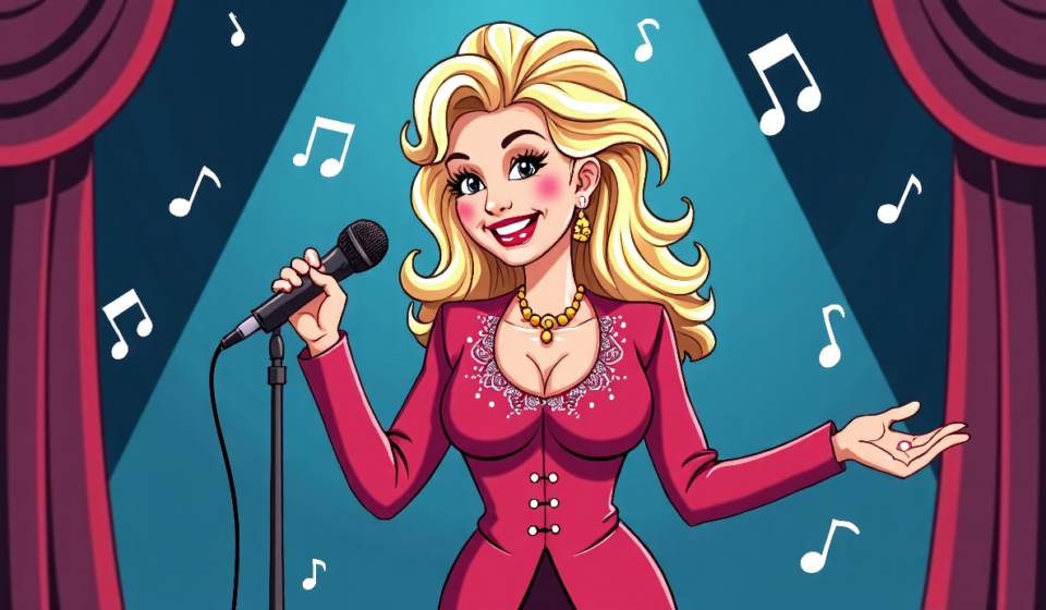 Dolly Parton’s Wit and Wisdom: A Collection of Iconic Quotes — AI-generated editorial illustration