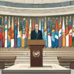 UN Memorial Honoring Hamas Terrorist Sparks Demand for Apology — AI-generated editorial illustration