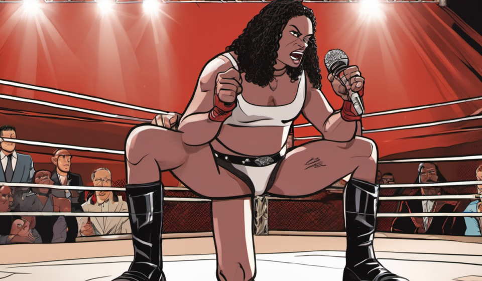 Nattie Neidhart Eyes Bigger WWE Role, Calls NXT Star ‘Female Jacob Fatu’ — AI-generated editorial illustration