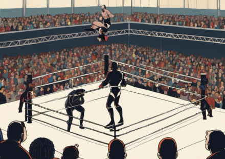 AEW Dynamite Glasgow: Ospreay’s Surprise Debut & Storyline Shifts — AI-generated editorial illustration