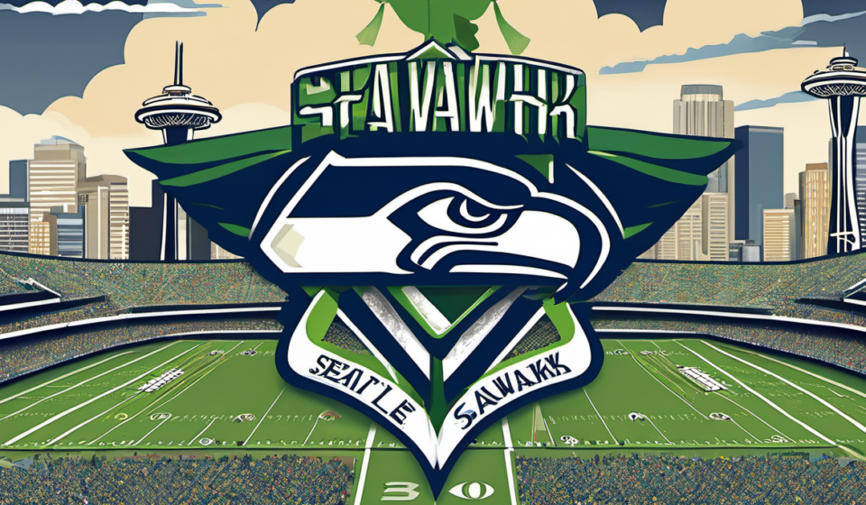 Seattle Seahawks Sold to Khosla Family at Record Price — AI-generated editorial illustration