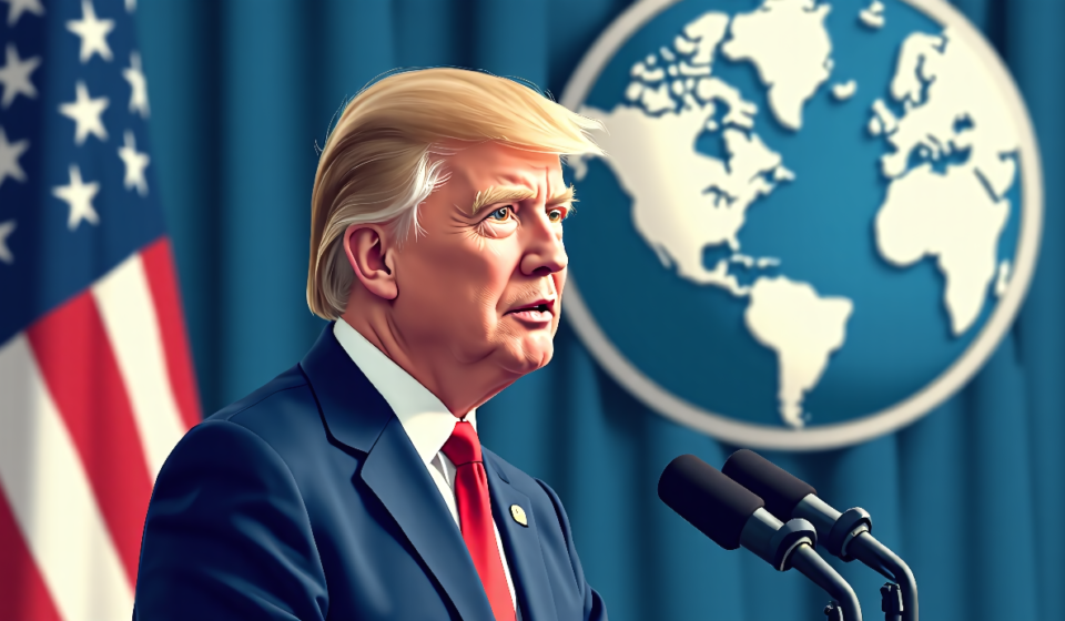 Senator Reframes ‘Leader of the Free World’ After Zelenskyy Praise — AI-generated editorial illustration