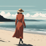 Kim Richards Spotted Near Santa Monica Beach After Eviction Drama — AI-generated editorial illustration