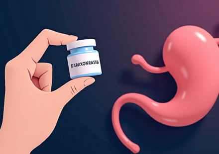 FDA Grants Approval for Daraxonrasib, a New Pancreatic Cancer Pill — AI-generated editorial illustration