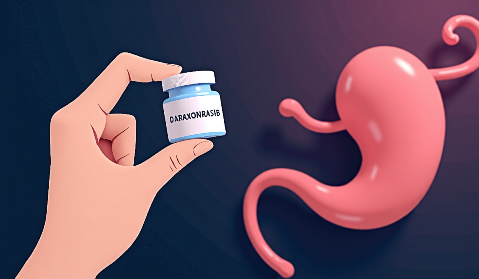 FDA Grants Approval for Daraxonrasib, a New Pancreatic Cancer Pill — AI-generated editorial illustration