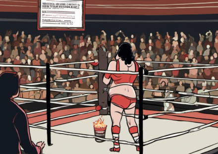 Dawn Marie Accuses WWE of Terminating Her Over Pregnancy — AI-generated editorial illustration