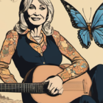 Butterflies and Dolly Parton: A Symbolic Connection — AI-generated editorial illustration