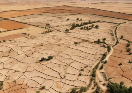 Europe's Sizzling Summer: Fifth Heat Wave Brings Drought to 50% of Continent — AI-generated editorial illustration