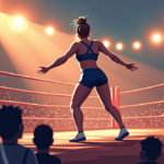 VertVixen Signs AEW Deal, Boosts ROH Presence — AI-generated editorial illustration