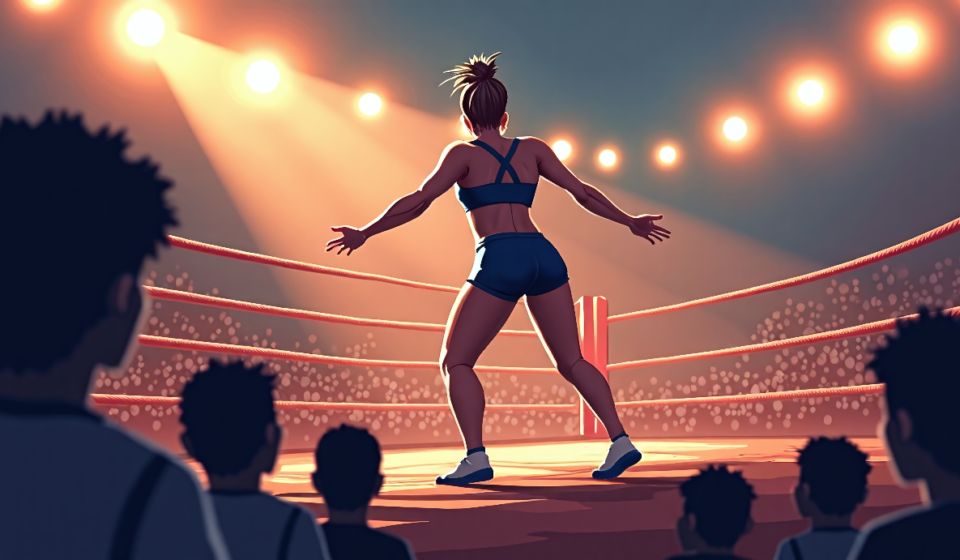 VertVixen Signs AEW Deal, Boosts ROH Presence — AI-generated editorial illustration