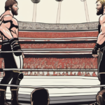 Moxley vs. McGuinness: Continental Cup Finals Set for AEW All In London — AI-generated editorial illustration