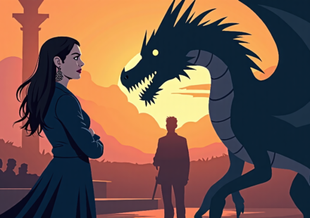 Celebrity Declares She’s a Khaleesi, Sparks Drama with Director — AI-generated editorial illustration