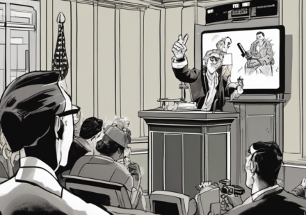 Chris Hansen Battles A24 Over ‘Primetime’ Film Claim — AI-generated editorial illustration