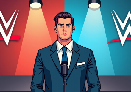 Coachman Says WWE Radio Would Have Undermined His Credibility — AI-generated editorial illustration