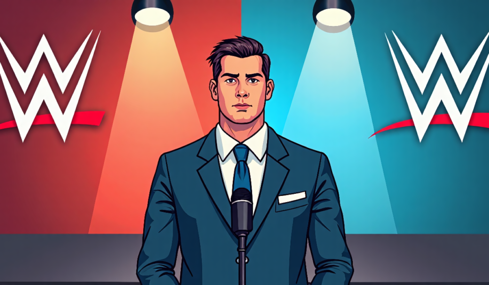 Coachman Says WWE Radio Would Have Undermined His Credibility — AI-generated editorial illustration