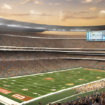 Polymarket’s $10 Trade, $20 Bonus Boosts College Football Betting — AI-generated editorial illustration