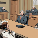 Djimon Hounsou’s Ex Seeks Judge to Hold Him in Contempt Over Kid Custody Dispute — AI-generated editorial illustration