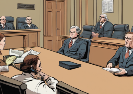 Djimon Hounsou’s Ex Seeks Judge to Hold Him in Contempt Over Kid Custody Dispute — AI-generated editorial illustration